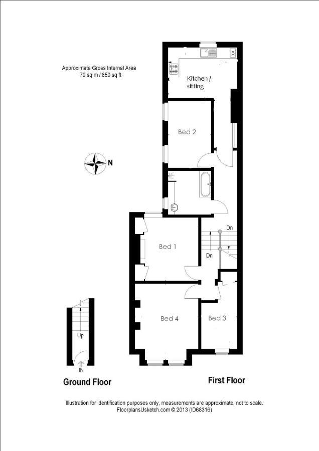 Groves 4 Bedroom, Shepherds Bush London Eksteriør bilde